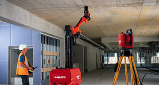 Hilti unveils bim-enabled construction robot for mobile ceiling work 